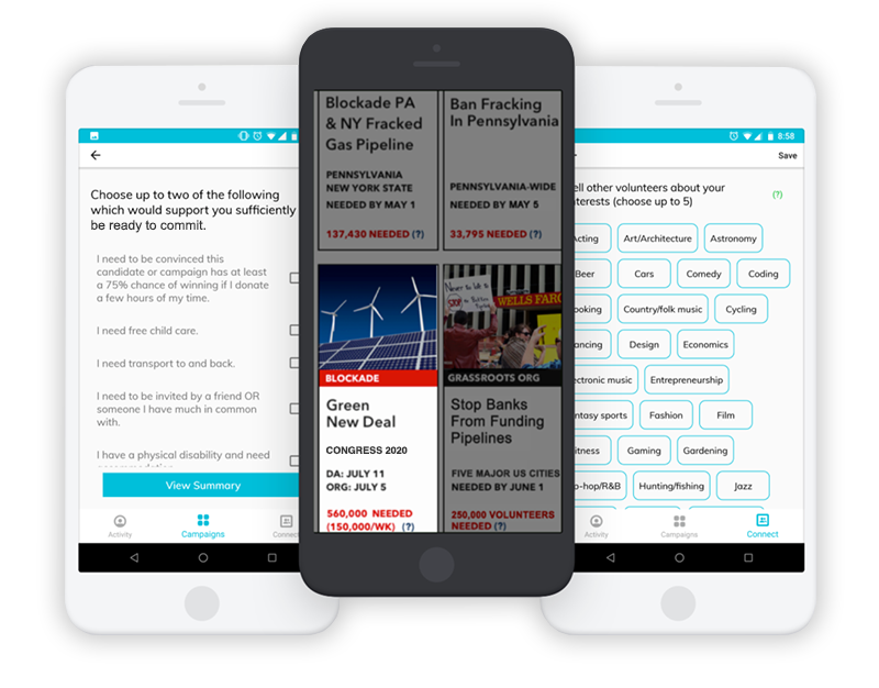 GetCourageNow Phone Demo!